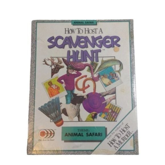 How to Host a Scavenger Hunt Family game - Animal Safari Traveler New Sealed - Picture 1 of 8